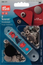 Кнопки "Anorak" железо 17мм (8шт)  390371