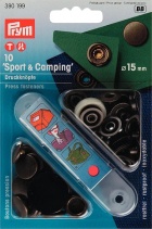 Кнопки Sport+Camping латунь 15мм (10шт)  390199
