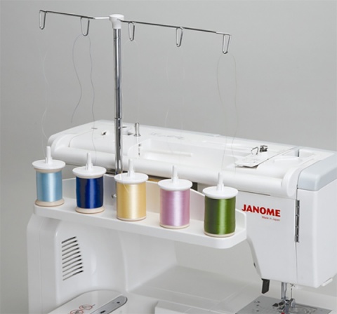 Стойка на пять катушек для Janome Memory Craft 500e, 9900, 12000, 15000 864421003 (859430009)