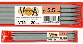 спицы носочные Visantia VT5 20см, D 6 мм.