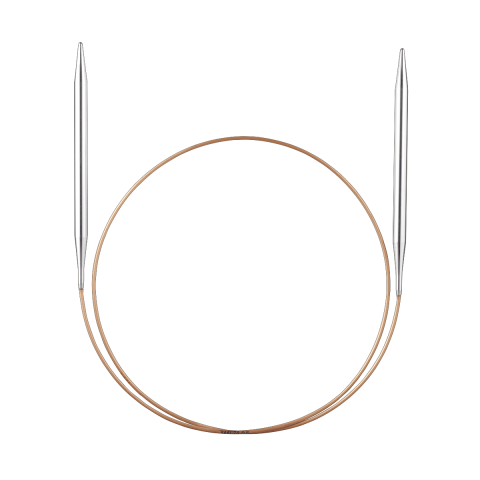 Спицы для вязания круговые тефлоновые 80 см., 5.5 мм. (Китай)